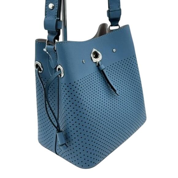 Kate Spade New York Marti Large Bucket Bag*New w/out tags*BLUE Pebbled Leather - Picture 6 of 16